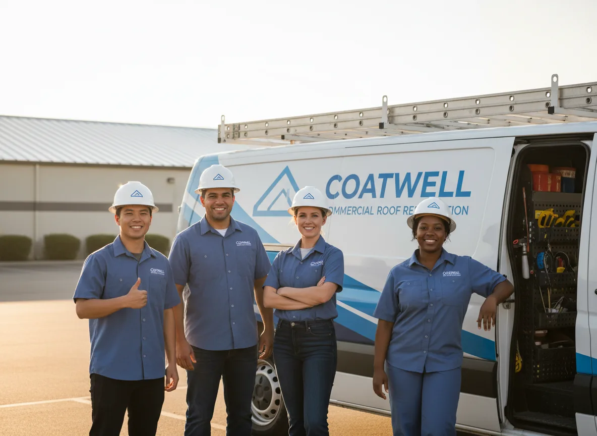 Commercial roof coating company in Chester, OK